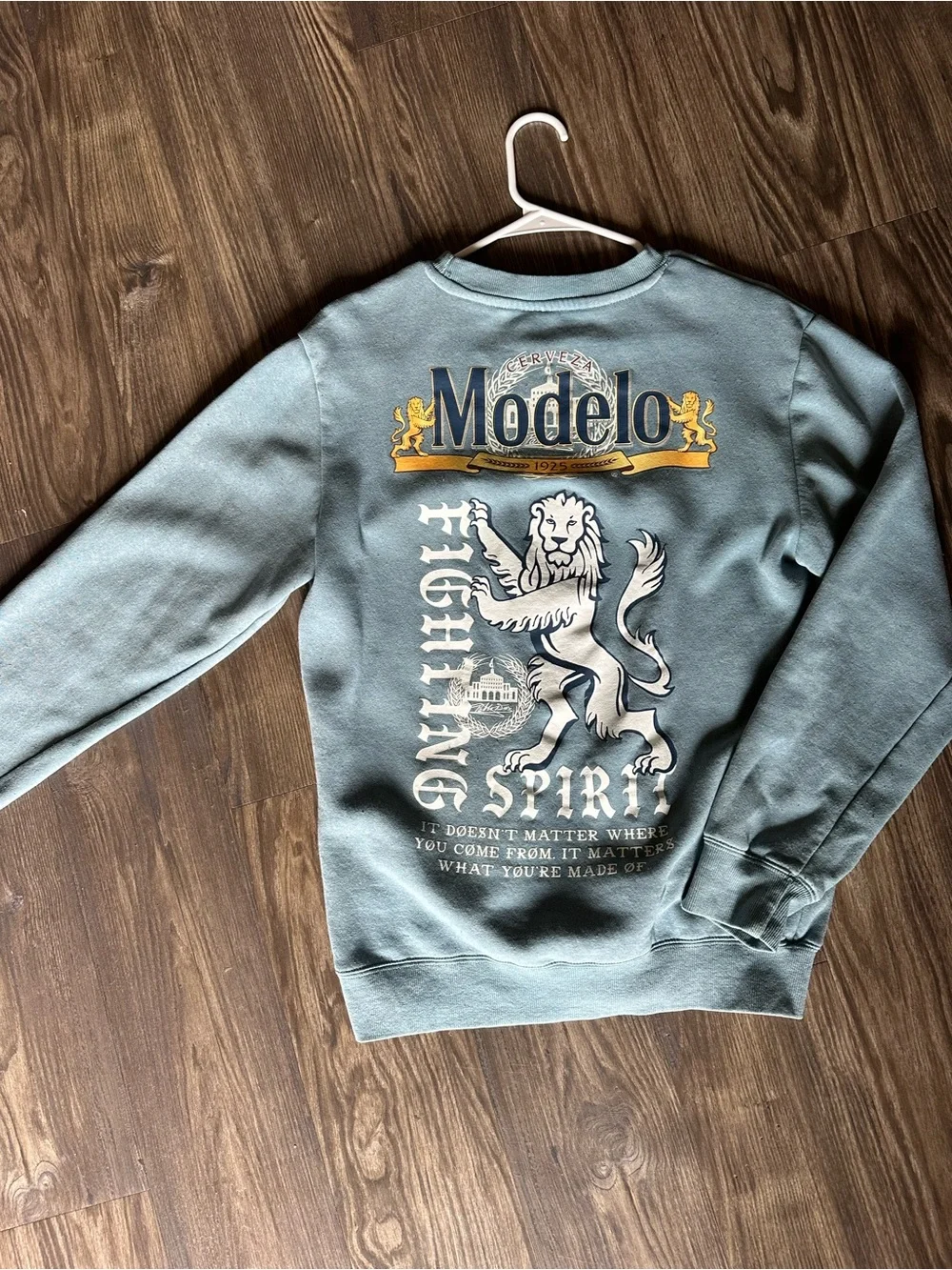 ModelCo Logo Crewneck Sweatshirt - Sage Green